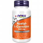 NOW Acetyl-L-Carnitine 500mg 50vegcaps