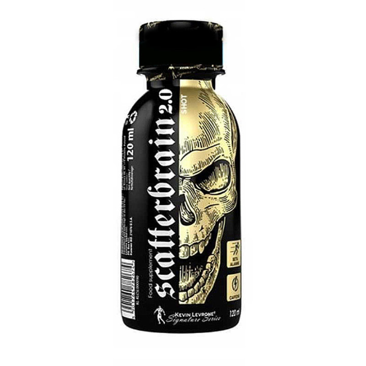Scatterbrain Shot 2.0 120ml, Kevin Levrone - maksymalna koncentracja!