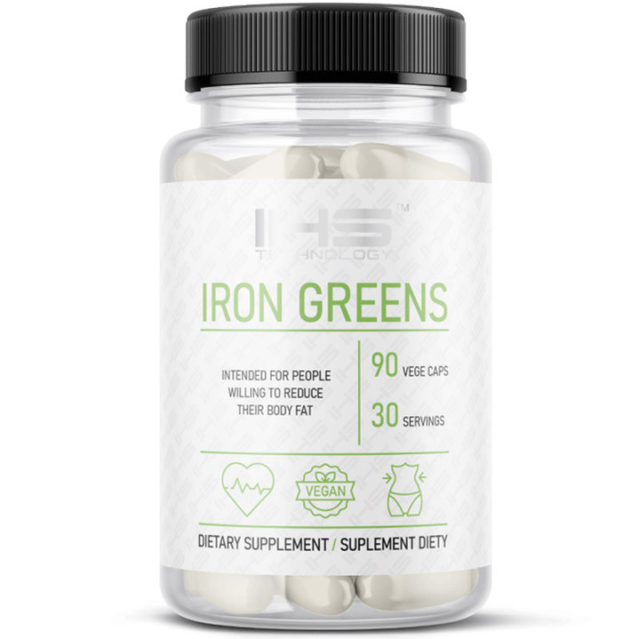 Iron Greens 90 kapsułek, Iron Horse – ekstrakt z czterech roślin!