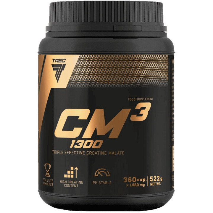 Gold Core Line CM3 1300 360 kapsułek, Trec – siła, moc i wytrzymałość!