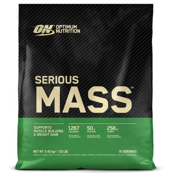 Serious Mass 5450g, ON – wysokiej jakości gainer na przyrost masy!