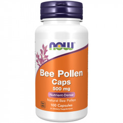 NOW Bee Pollen 500mg 100caps