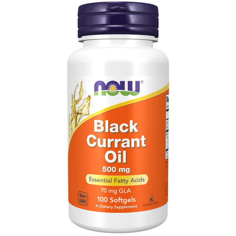 NOW Black Currant Oil 500mg 100caps