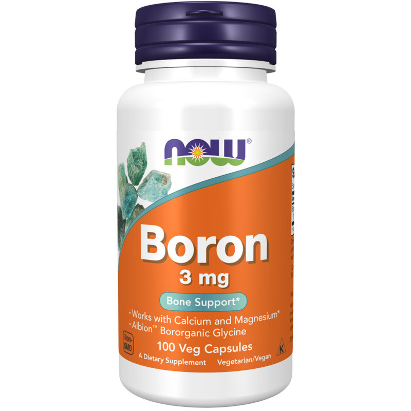 NOW Boron 3mg 100vegcaps