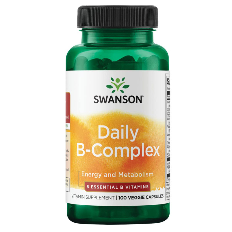 SWANSON Daily B-Complex 100vegcaps