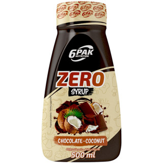 Zero Syrup Chocolate-Coconut 500ml, 6Pak - syrop czekoladowo-kokosowy!