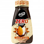 6PAK Nutrition Zero Syrup Chocolate-Almond 500ml