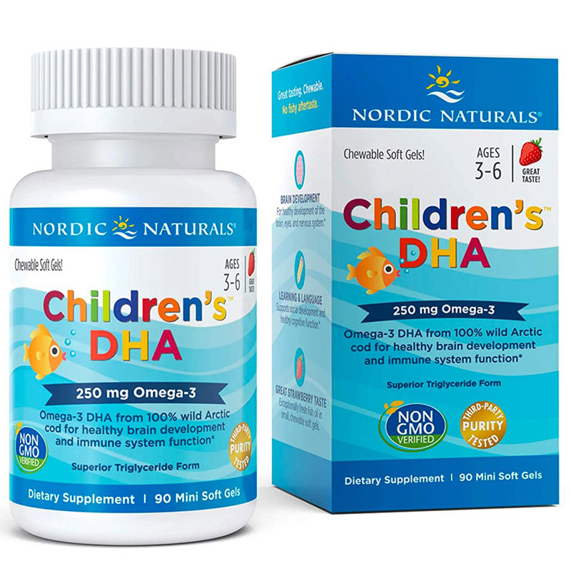 NORDIC NATURALS Children's DHA 90caps