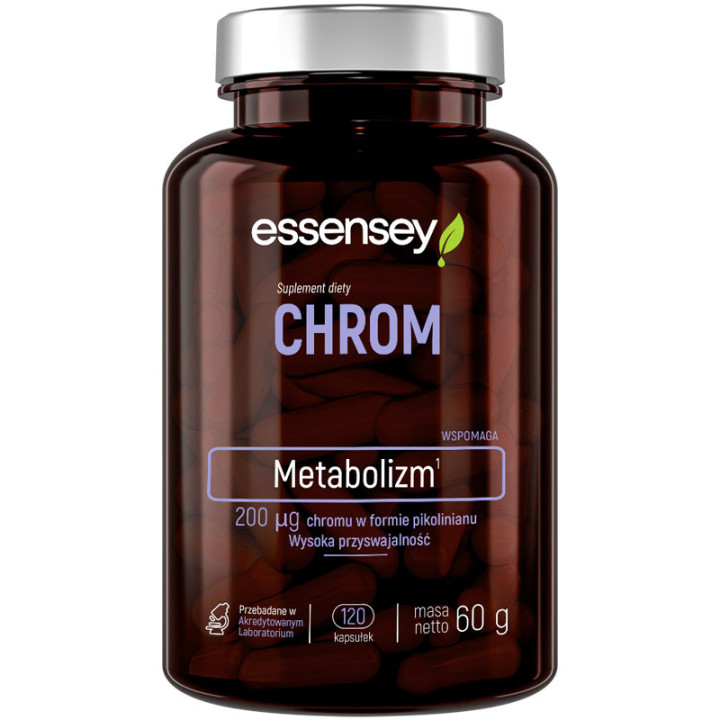 Chrom 120 kapsułek, Essensey – wsparcie w procesie odchudzania!