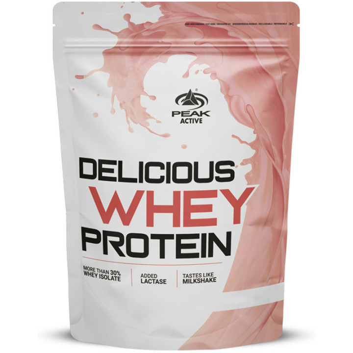 Delicious Whey Protein 450g, Peak - przyrost suchej masy mięśniowej!