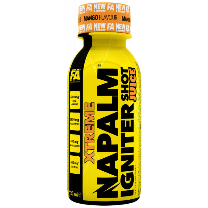Xtreme Napalm Igniter Shot Juice 120ml, FA – napalm z dodatkiem soku!