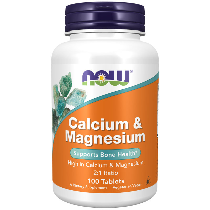 NOW Calcium&Magnesium 100tabs