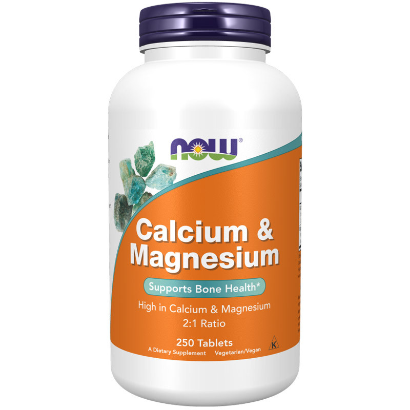 NOW Calcium&Magnesium 250tabs