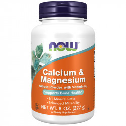NOW Calcium&Magnesium 227g