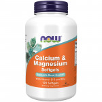 NOW Calcium&Magnesium Softgels 120caps