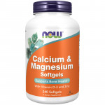 NOW Calcium&Magnesium Softgels 240caps