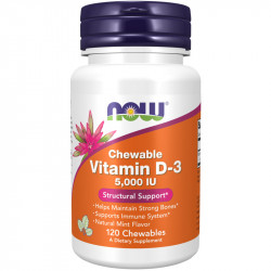 NOW Chewable Vitamin D-3...
