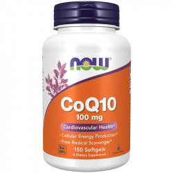 NOW CoQ10 100mg 150caps
