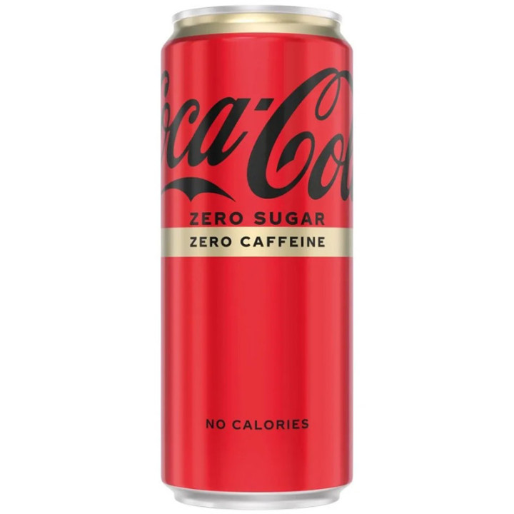 Coca-Cola Zero Cukru Zero Kofeiny 330ml – o każdej porze dnia i nocy!