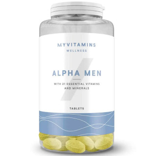 Alpha Men 240 tabletek, Myprotein - suplement witaminowo-minerałowy dostarczający dzienną dawkę witamin i minerałów!