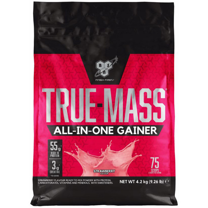 True Mass All-In-One Gainer 4200g, BSN – świetny gainer na masę!