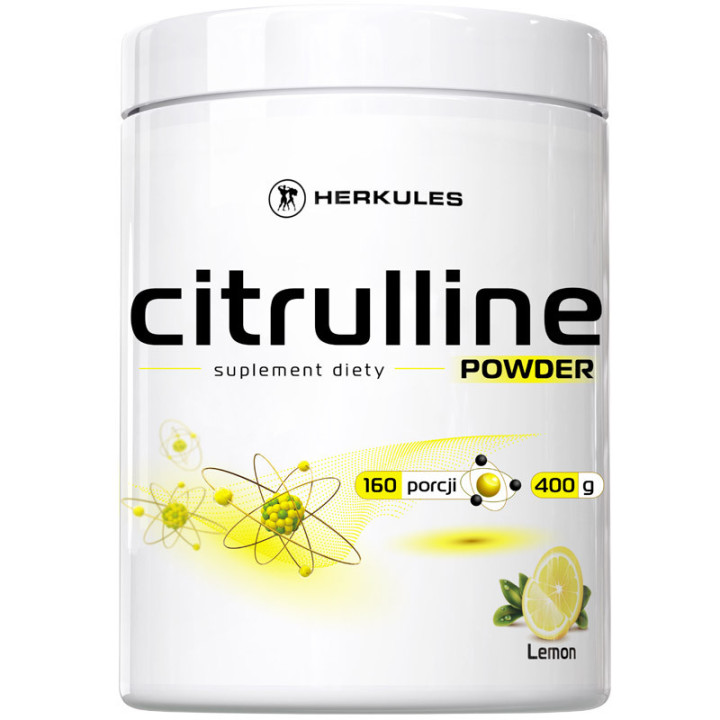 Citrulline Powder 400g, Herkules – podnieś jakość swojego treningu!