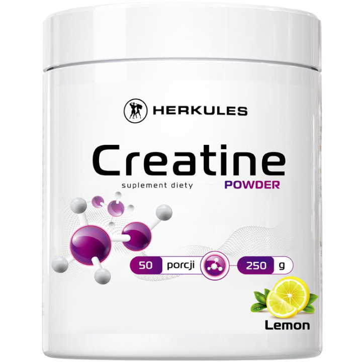 Creatine Powder 250g, Herkules – siła, wytrzymałość i masa mięśniowa!