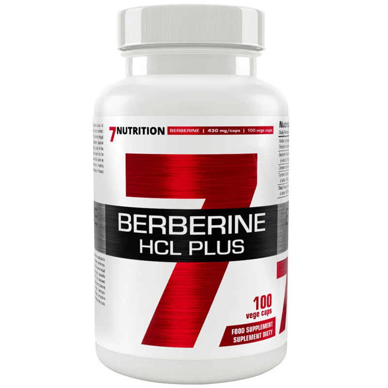 7NUTRITION Berberine HCL Plus 100vegcaps