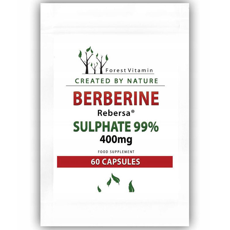 FOREST VITAMIN Berberine Sulphate 99% 400mg 60caps