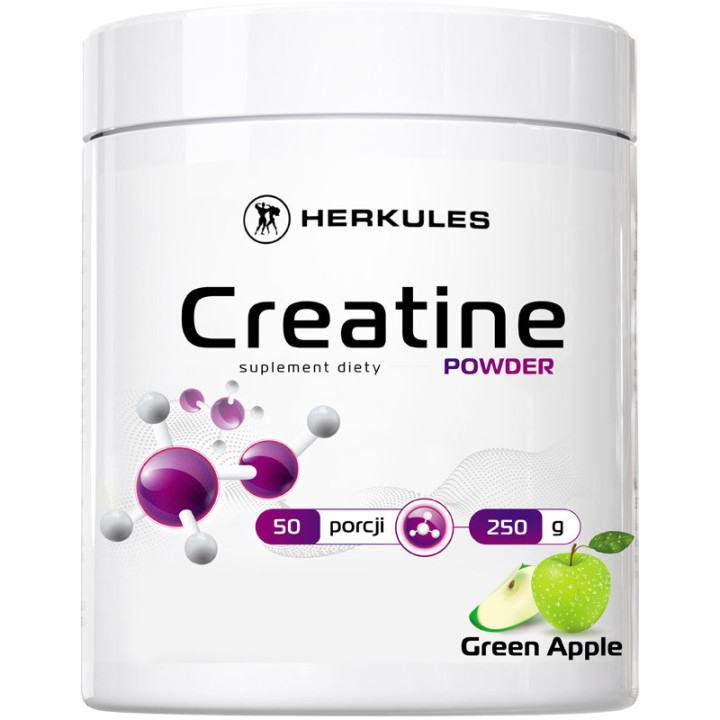 Creatine Powder 250g, Herkules – siła, wytrzymałość i masa mięśniowa!