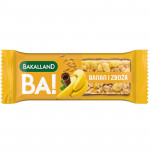 BAKALLAND BA! Baton Zbożowy Banan i Zboża 40g