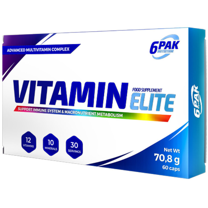 Vitamin Elite 60 kapsułek, 6Pak – wspiera ogólne zdrowie organizmu!