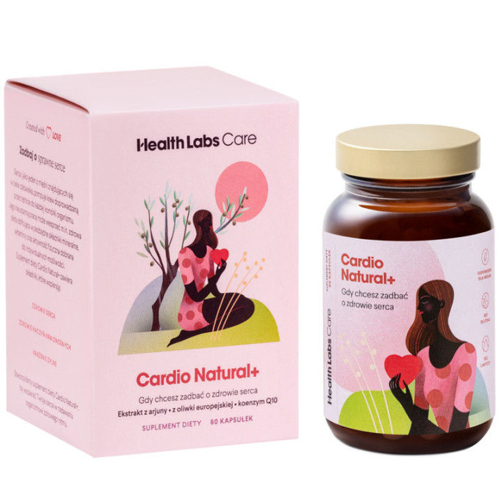 Cardio Natural+ 60, Health Labs – gdy chcesz zadbać o zdrowie serca!