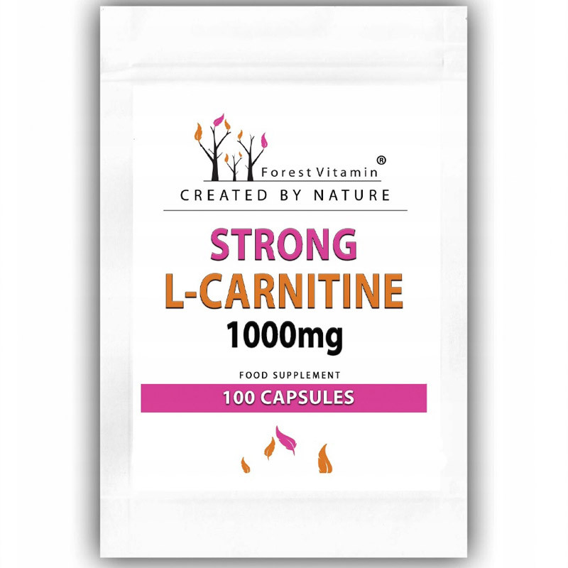 FOREST VITAMIN Strong L-Carnitine 1000mg 100caps
