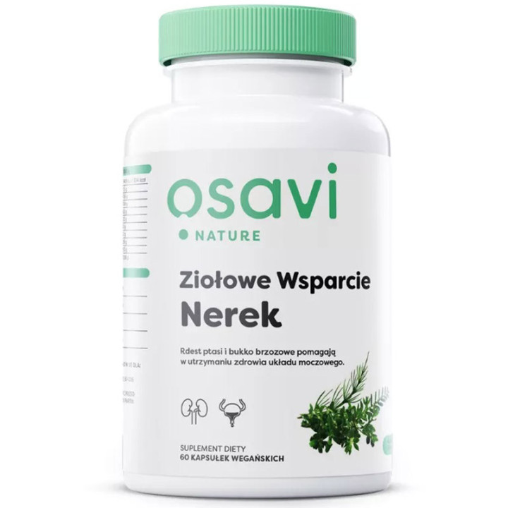 Ziołowe Wsparcie Nerek 60 kapsułek, Osavi - ziołowe wsparcie nerek!