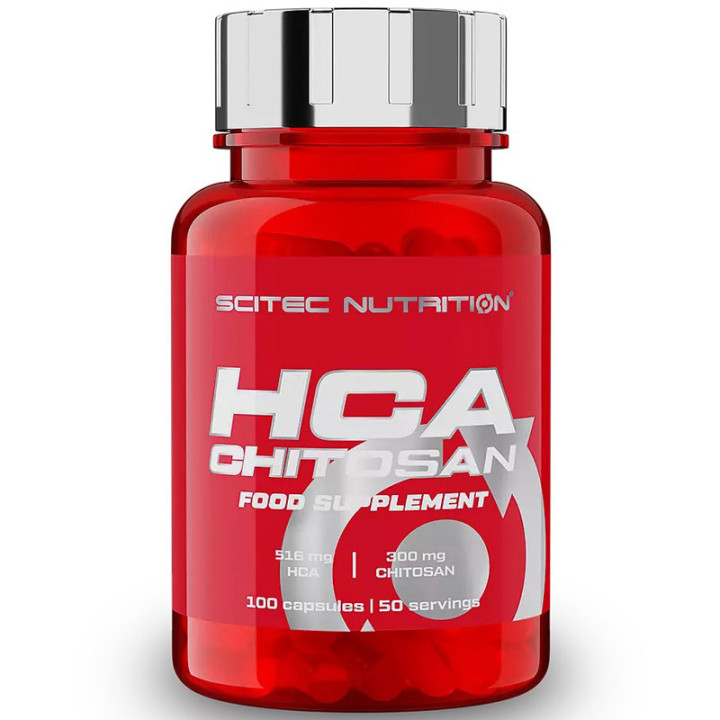 HCA Chitosan 100 kapsułek, Scitec – hamuje apetyt oraz łaknienie!