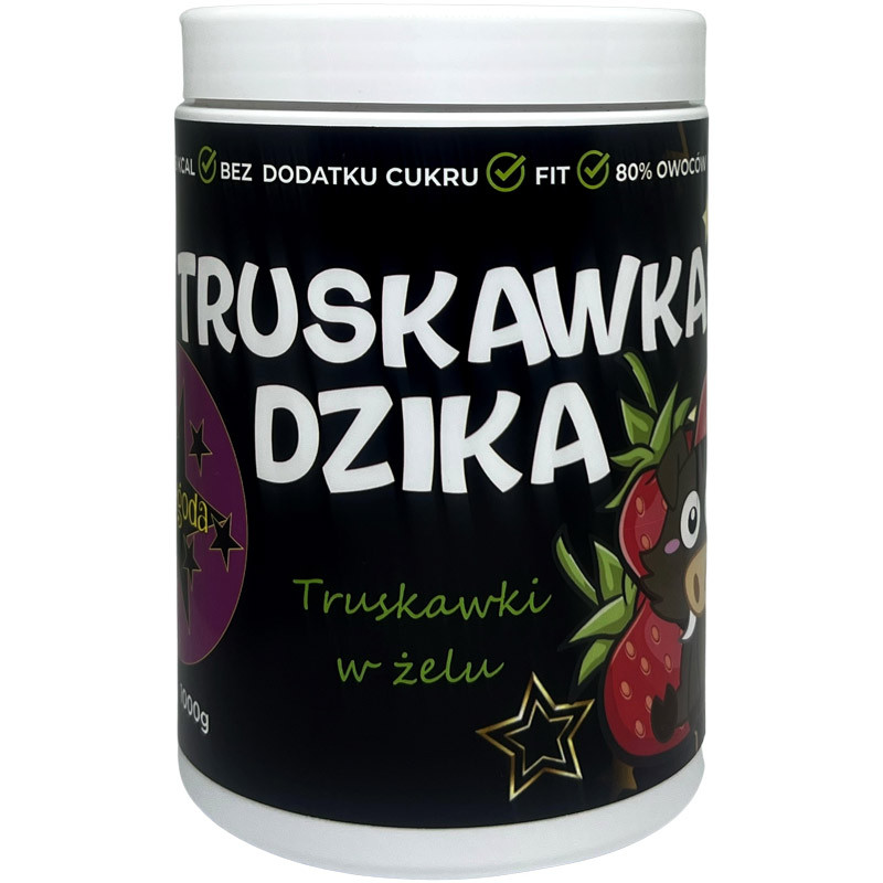 PRZYGODA Truskawka Dzika Truskawki W Żelu 1000g