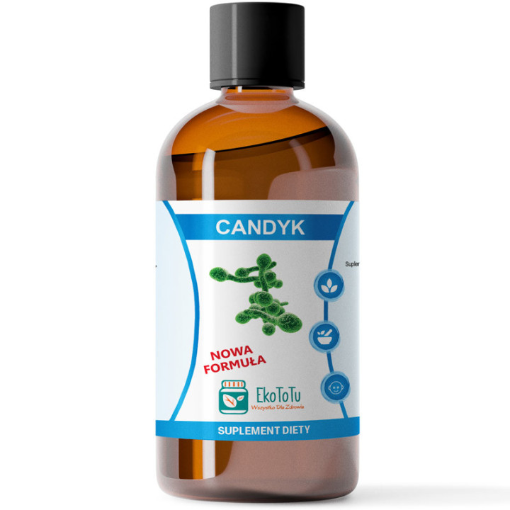 Candyk 100ml, Ekototu - skuteczny produkt na odgrzybianie organizmu!