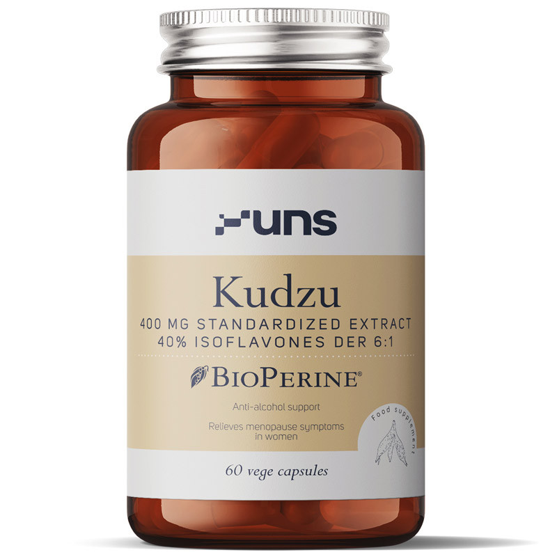 UNS Kudzu 400mg Standardized Extract 40% Isoflavones Der 6:1 60vegcaps