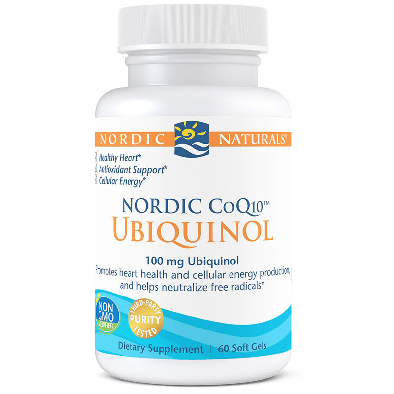 NORDIC NATURALS Nordic CoQ10 Ubiquinol 60caps
