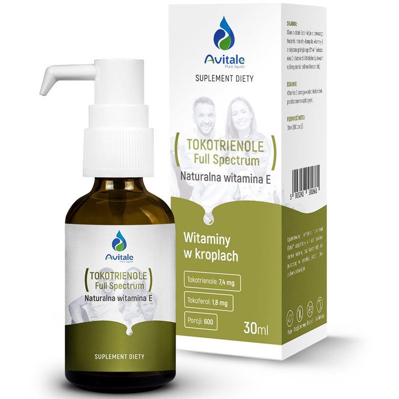 AVITALE Tokotrienole Full Spectrum Naturalna Witamina E 30ml