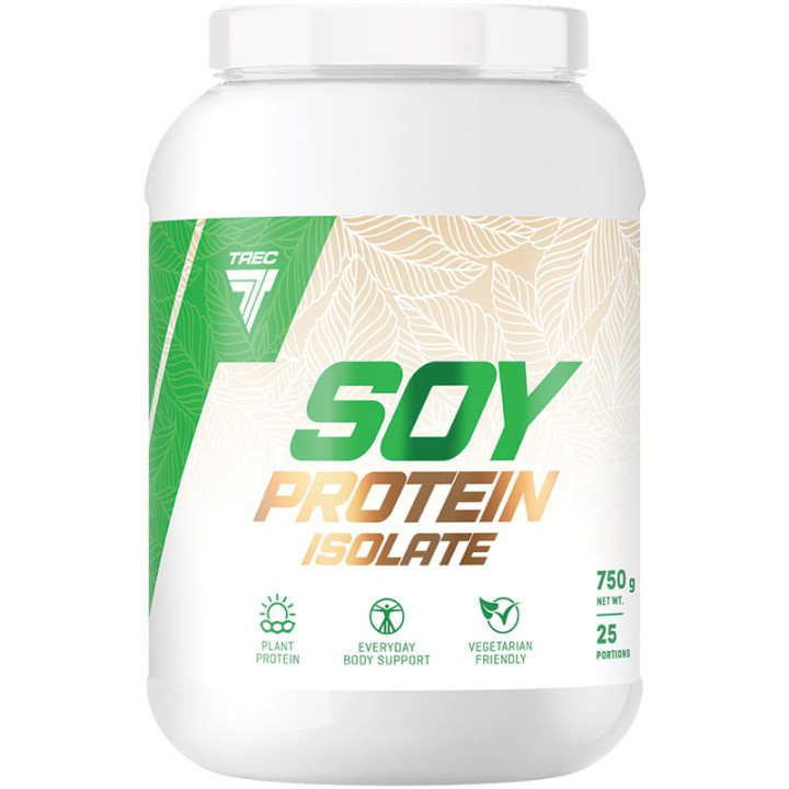 Soy Protein Isolate 750g, Trec – izolat białka sojowego jako znakomity wybór dla wegan!