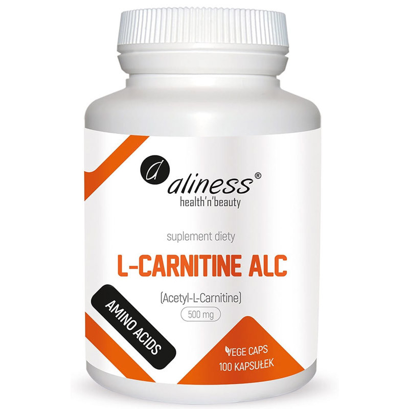 ALINESS L-Carnitine ALC 500mg 100vegcaps