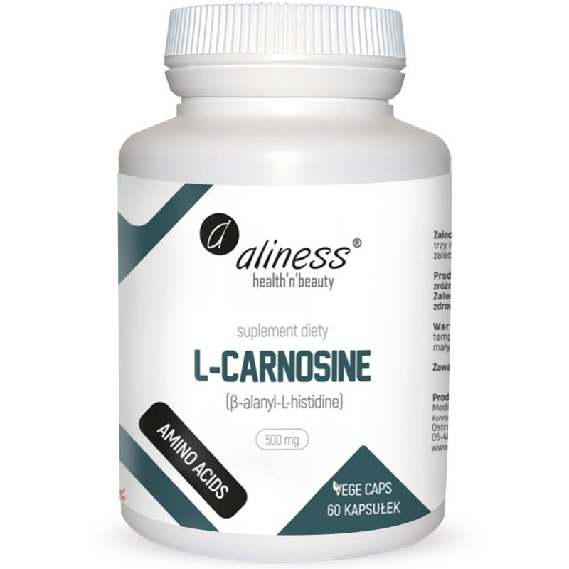 ALINESS L-Carnosine 500mg 60vegcaps