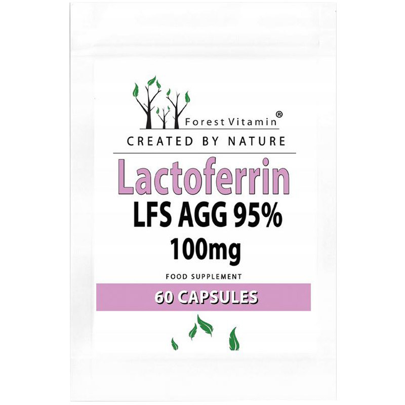 FOREST VITAMIN Lactoferrin LFS AGG 95% 100mg 60caps