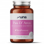 UNS Pau D'Arco 2% Alkaloidów Ekstrakt 6:1 60vegcaps