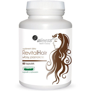 RevitalHair 60caps, Aliness – wspieraj wygląd swoich włosów i skóry!