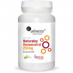 ALINESS Naturalny Resweratrol 250mg 60vegcaps