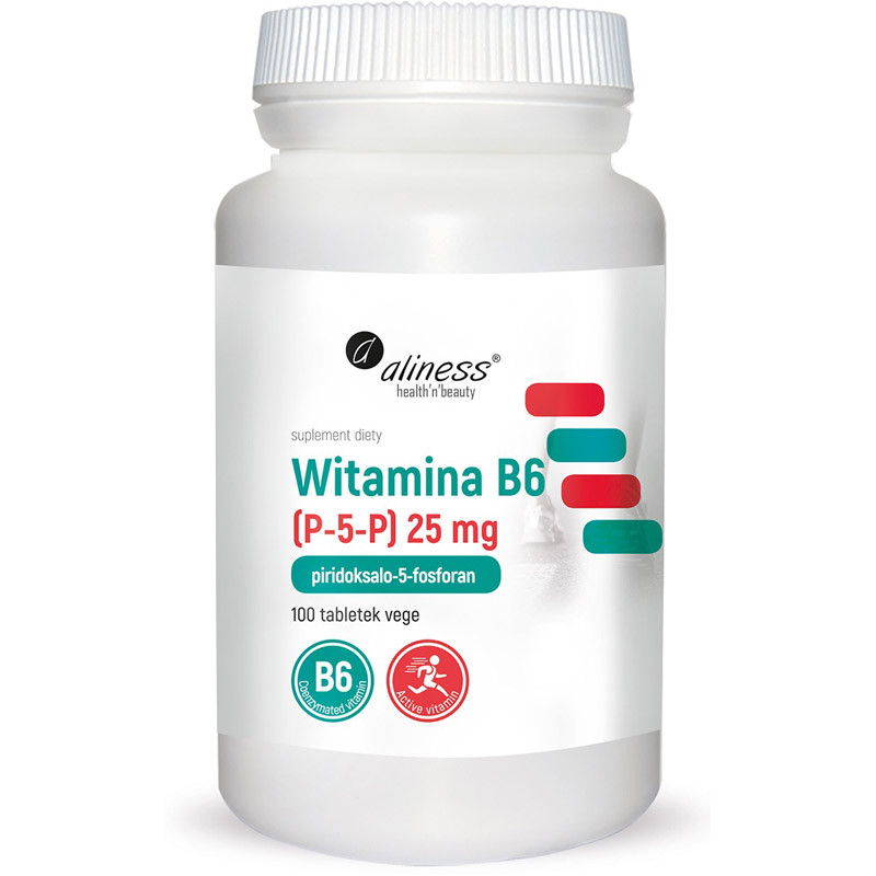ALINESS Witamina B6 (P-5-P) 25mg 100tabs