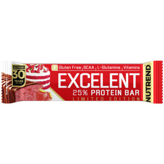 Excelent 25% Protein Bar Limited E 85g, Nutrend – świetna przekąska!